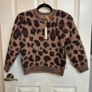 SKIMS Cozy Fairisle Kids Pullover